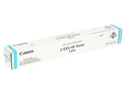 C-EXV49 BK EUR Toner CANON cyan