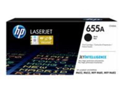 HP Toner 655A black für Color LaserJet Enterprise M652, M653